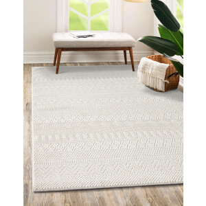 The carpet Vloerkleed Lima Designer tapijt Flor 1 van gerecycled polyester, wasbaar