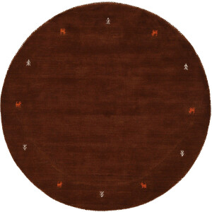 carpetfine Wollen kleed Gabbeh uni zuivere wol met de hand geweven, gabbeh diermotief warm omgevingsklimaat vele maten