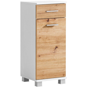 welltime Smalle kast Palermo, breedte 30 cm Verwisselbare deurstop, metalen beslag