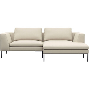 FLEXLUX Hoekbank Loano, super comfortabel zitcomfort door koudschuim in de zitting, L-vorm