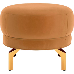 sit&more Hocker Orient 3 goudkleurige metalen poten