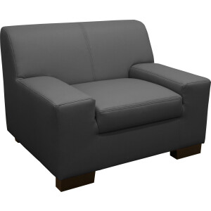 DOMO collection Fauteuil Norma kubisch en tijdloos, comfortabel, platte armleuningen