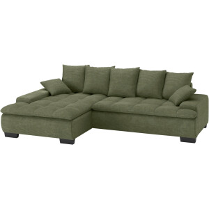 Mr. Couch Hoekbank Haiti II, L-vorm met koudschuim bekleding, optioneel met bed en bedlade
