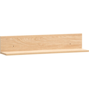 Schildmeyer Wandplank SOLEA Breedte 80 cm, decor met voelbare houtstructuur