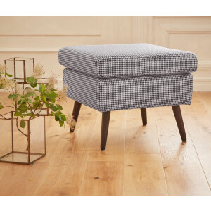 Guido Maria Kretschmer Home&Living Hocker Salla Overtrekstof ook in luxe-microvezel in imitatiebont-look