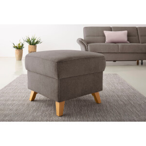Home affaire Hocker met bergruimte Westerland in vele soorten bekleding en kleuren, ook in luxe-microvezel geïmpregneerd