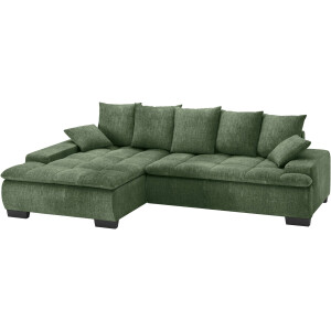 Mr. Couch Hoekbank Haiti II, L-vorm met koudschuim bekleding, optioneel met bed en bedlade