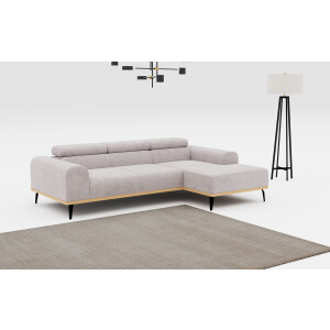 sit&more Hoekbank Alcudia L-vorm met armverstelling, optionele hoofdeindverstelling en bedfunctie