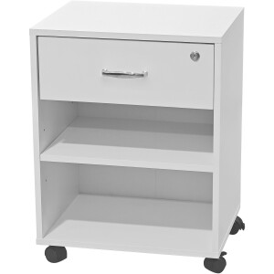 INOSIGN Kastje op wieltjes Dranoel Kantoorcontainer, afsluitbaar, metalen handgreep, breedte 45 cm