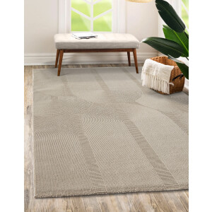 The carpet Vloerkleed Lima Designer tapijt Flor 1 van gerecycled polyester, wasbaar