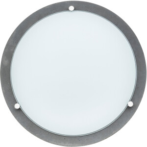 SPOT Light Plafondlamp ROCKY Lampenkap van hoogwaardig glas, betonelementen met de hand gemaakt (1 stuk)