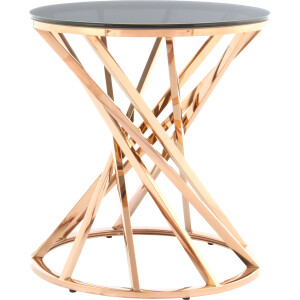 Kayoom Bijzettafel Wesley 125, bijzettafel in elegant ontwerp, luxe frame van metaal (1 stuk)