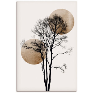 Papermoon Fotobehang Black and white Horses
