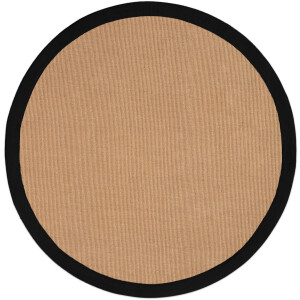 carpetfine Sisalkleed Sisal met gekleurd randdessin, antislip achterzijde