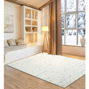 my home Wollen kleed Greith Omkeerbaar tapijt, gemêleerd, 100% wol, handgeweven, Scandi, woonkamer