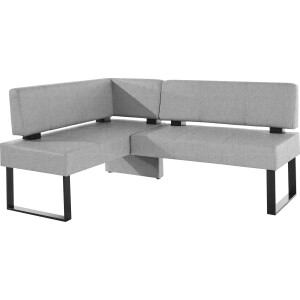 Home affaire Hoekbank Oliver met metalen frame, keukenbank verschillende hoezen cord eetkamerbank ottos choice