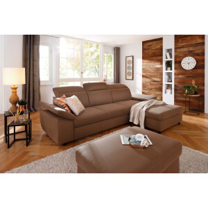 Home affaire Hocker Mauritius passend bij de "mauritius"-serie, ook met "soft clean"-overtrekstof