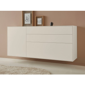 LeGer Home by Lena Gercke Dressoir Essentials Breedte: 167 cm, MDF gelakt, push-to-open-functie