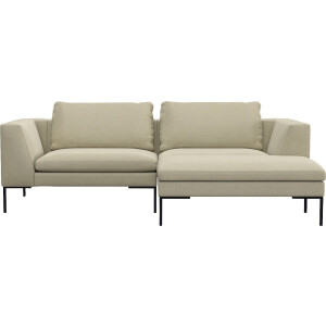 FLEXLUX Hoekbank Loano, super comfortabel zitcomfort door koudschuim in de zitting, L-vorm