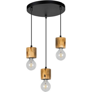 SPOT Light Hanglamp PINO Hanglamp, natuurproduct van massief hout, duurzaam, kabel in te korten