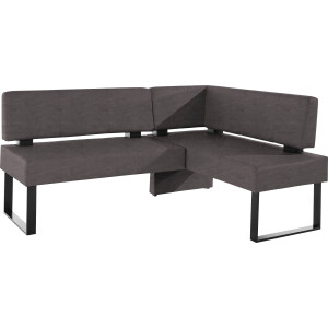 Home affaire Hoekbank Oliver met metalen frame, keukenbank verschillende hoezen cord eetkamerbank ottos choice