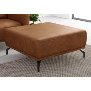 sit&more Hocker Bailando met binnenvering en zwarte, matte metalen poten