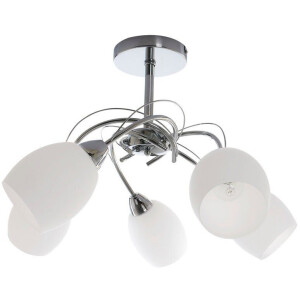 SPOT Light Plafondlamp Pisa Plafondlamp van metaal voor de woon- en eetkamer (1 stuk)