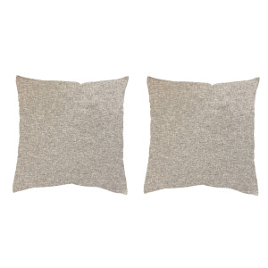 HOME WOHNIDEEN Kussenhoes LUCIO 2-DELIG PAKKET MET VULLING (2 stuks)