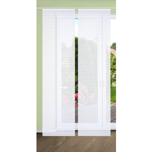 HOME in green Paneelgordijn ROMOLUS SET DIGITALE PRINT, BAMBOELOOK GERECYCLED (2 stuks)