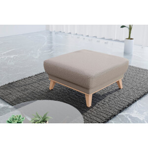 sit&more Hocker Lavida Met elegante houten lijst