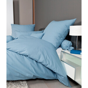 Janine Overtrekset PIANO 0125 met rits, 100% katoen, met geweldige structuur, premium