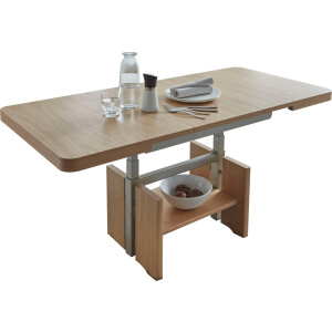 Vierhaus Salontafel Kiya Plaat met echt hout gefineerd, wangen en planchet, gefineerd