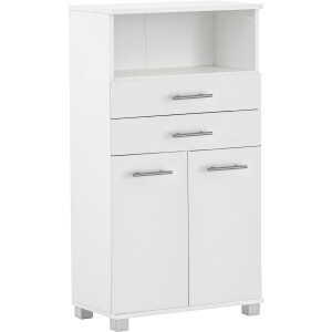 welltime Halfhoge kast Emmi, breedte 59 cm 2 deuren, metalen beslag