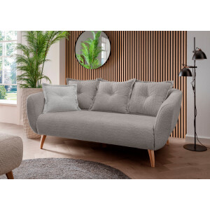 Home affaire 2,5-zitsbank Baggio modern en romantisch design, comfortabel