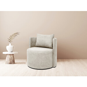 andas Fauteuil met omkeerbaar rugkussens, ook verkrijgbaar in een gerecyclede stof
