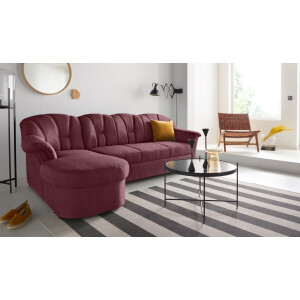DOMO collection Hoekbank Papenburg, tijdloze rugsteppingen, elegante vormtaal, L-vorm
