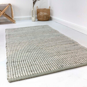 Esprit Wollen kleed Gobi ESP-711 duurzaam vloerkleed van natuurmateriaal, van jute en wol, met de hand geweven