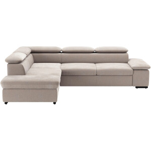 sit&more Hoekbank Alcudia L-vorm met armverstelling, optionele hoofdeindverstelling en bedfunctie