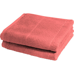 fleuresse Douchelakens 2828 Badhanddoek, handdoeken, walkfrotté, 100% katoen (2 stuks)