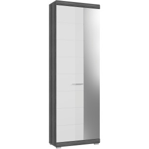 INOSIGN Kledingkast Siena, Hoogte 197 cm, 2 Deuren, 4 Planken, uitschuifbare kledingstang