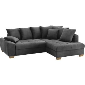 Mr. Couch Hoekbank Nikita II, L-vorm Keuze met bedfunctie, bedlade & RGB-LED-verlichting