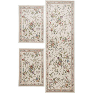 THEKO Set slaapkamerkleedjes Flomi Sagrini Loperset, platweefsel, geweven, pastelkleuren, bloemendesign