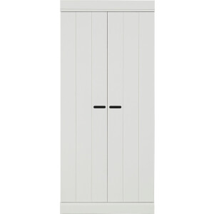 WOOOD Kledingkast Connect met twee deuren, van dennenhout, breedte 77 cm
