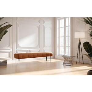 Places of Style 3-zitsbank Amber met capitonnage, in verschillende stofsoorten