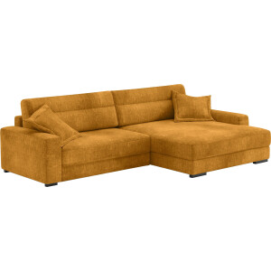 Mr. Couch Hoekbank Marcello DuraFlex L-vorm EasyBett, bedbox, koudschuimvering, tot 140 kg belastbaar