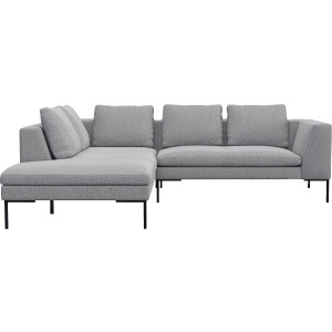 FLEXLUX Hoekbank Loano, super comfortabel zitcomfort door koudschuim in de zitting, L-vorm