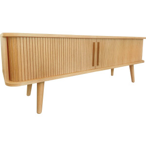 Woodman Tv-meubel Rove bijzonder design, in twee breedtes, met eikenfineer