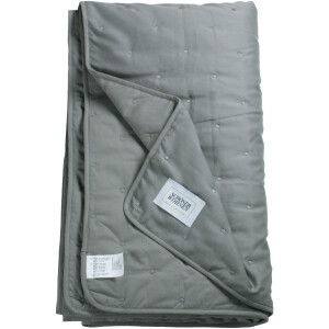 SCHÖNER WOHNEN-KOLLEKTION Beddensprei Soft met stippenstepping en ingenaaid fleece-futter