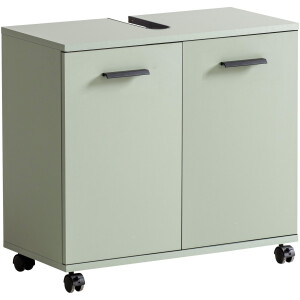 welltime Wastafelonderkast Palermo, breedte 59 cm Metalen beslag, sifonaansluiting
