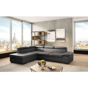 sit&more Hoekbank Alcudia L-vorm met armverstelling, optionele hoofdeindverstelling en bedfunctie